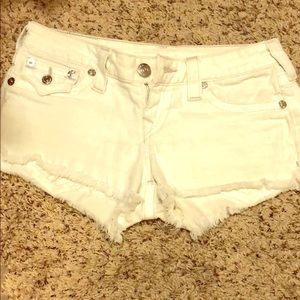 True Religion jean shorts
